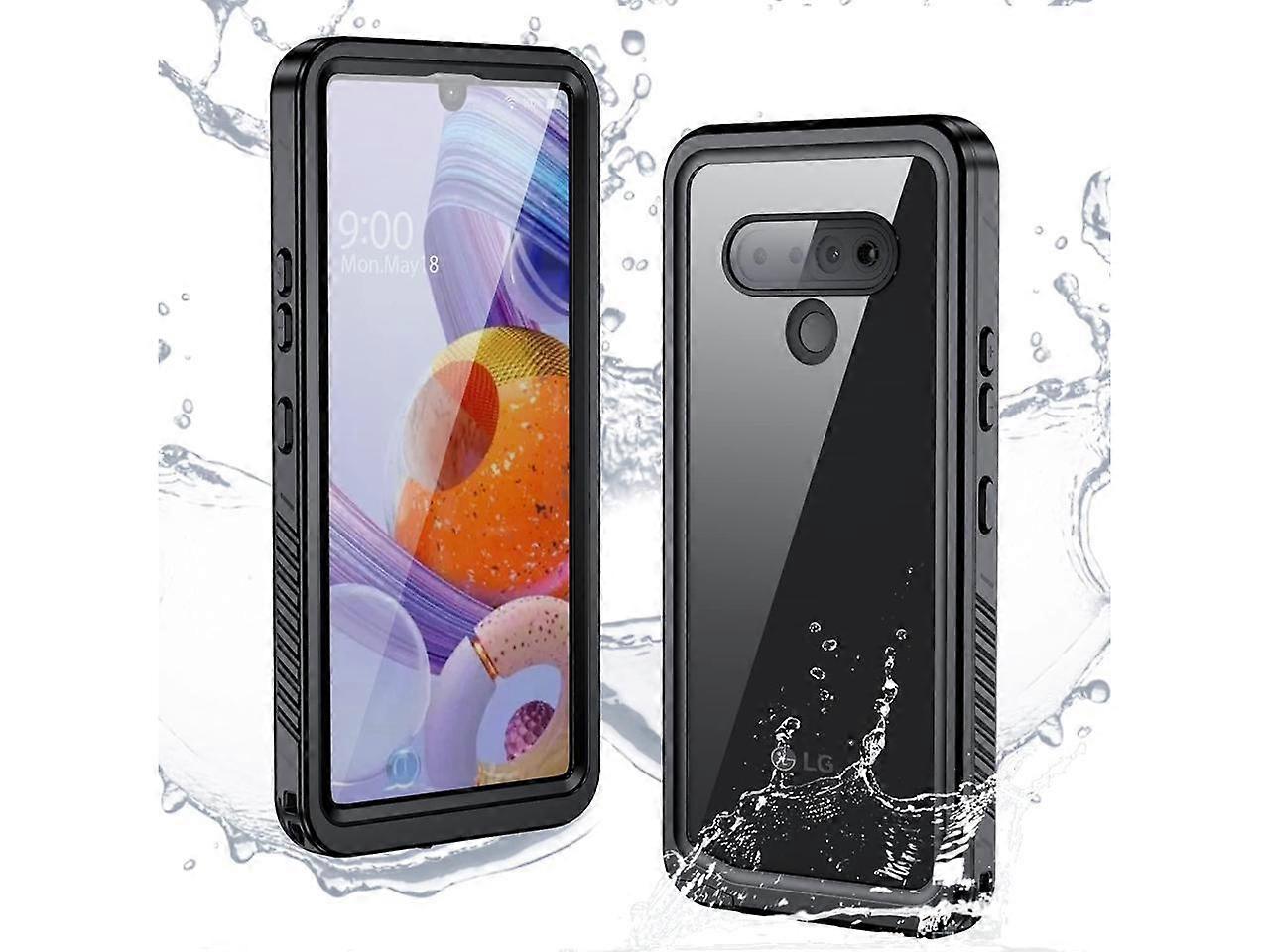 For LG Stylo 6 Case, IP68 Waterproof Dustproof Shockproof Case with Built-in Screen Protector, Full Body Underwater Protective Clear Cover for LG Styl