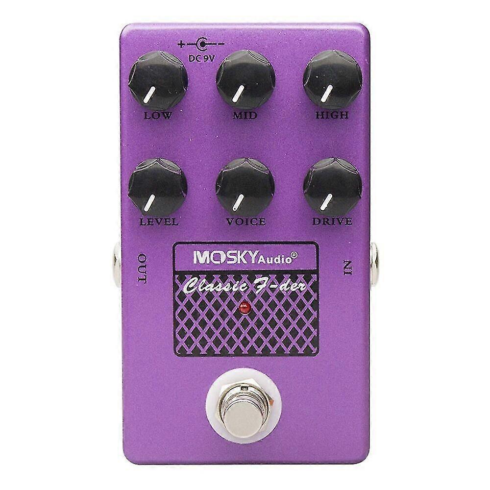 Gitarr Effekt Pedal Gitarr Effekt Pedal 1 st Klassisk Högtalare Effekt Pedal