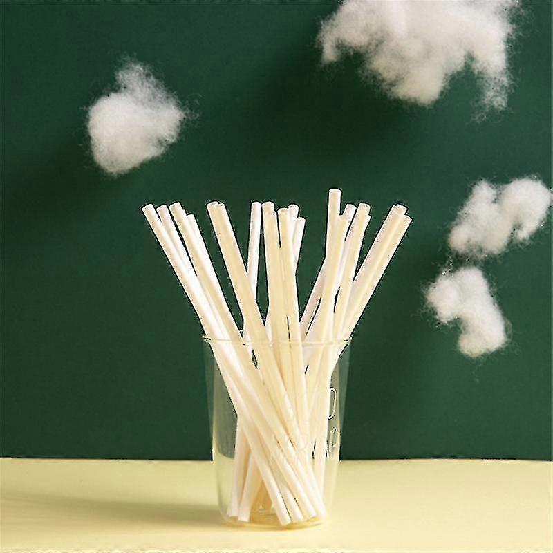 200 Pack Paper Drinking Straw,disposable Colored Paper Straws Assorted Colors 100% Biodegradable High Quality
