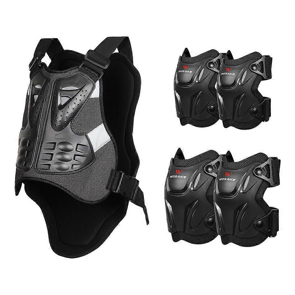 אנדורו מחוץ לכביש אופנוע שריון גוף מגן ברכיים מירוץ מגיני אופנוענים