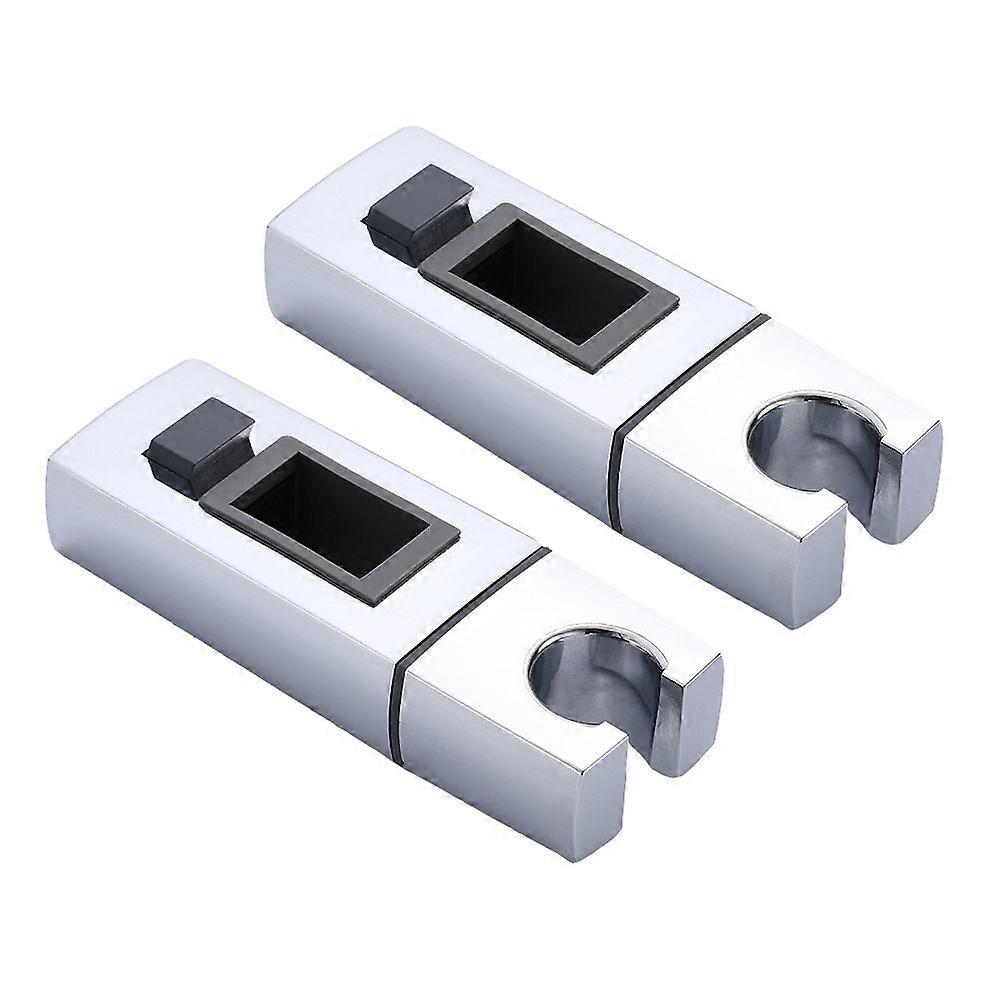 2pcs Shower Head Sliding Bracket for Rectangular Wall RailHose Diameter: 30*15mm