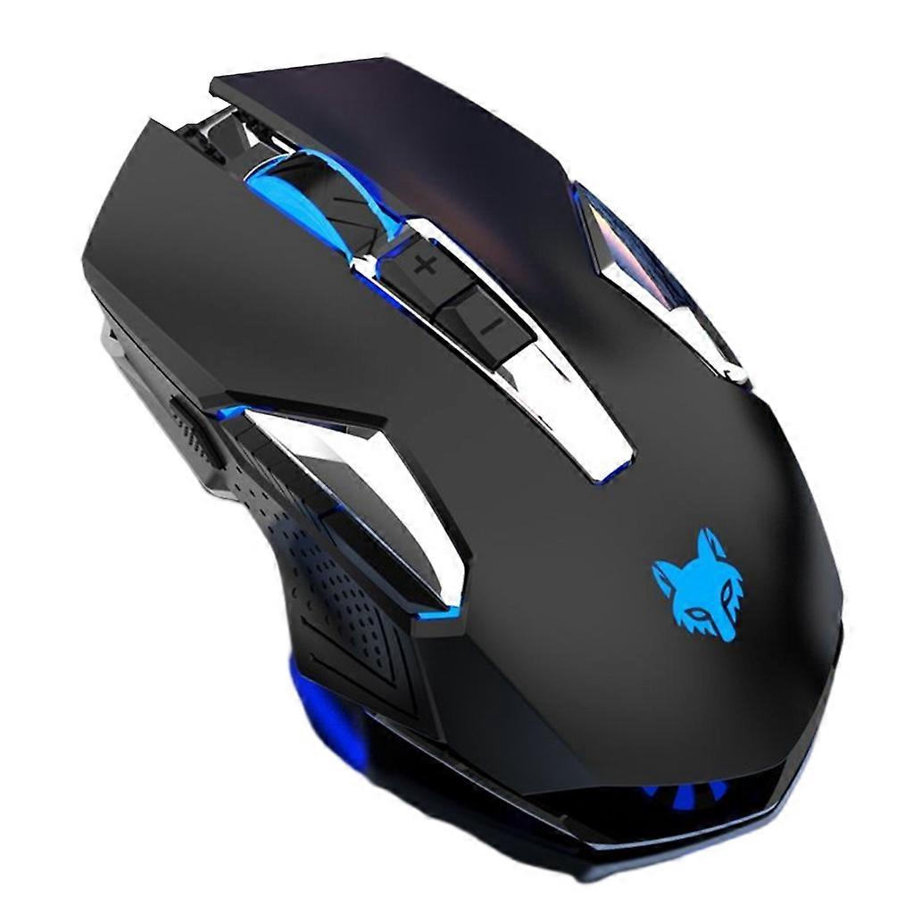 USB Wired Gaming Mouse 8 Button 1000-6400 DPI Adjustable Macro-Programming