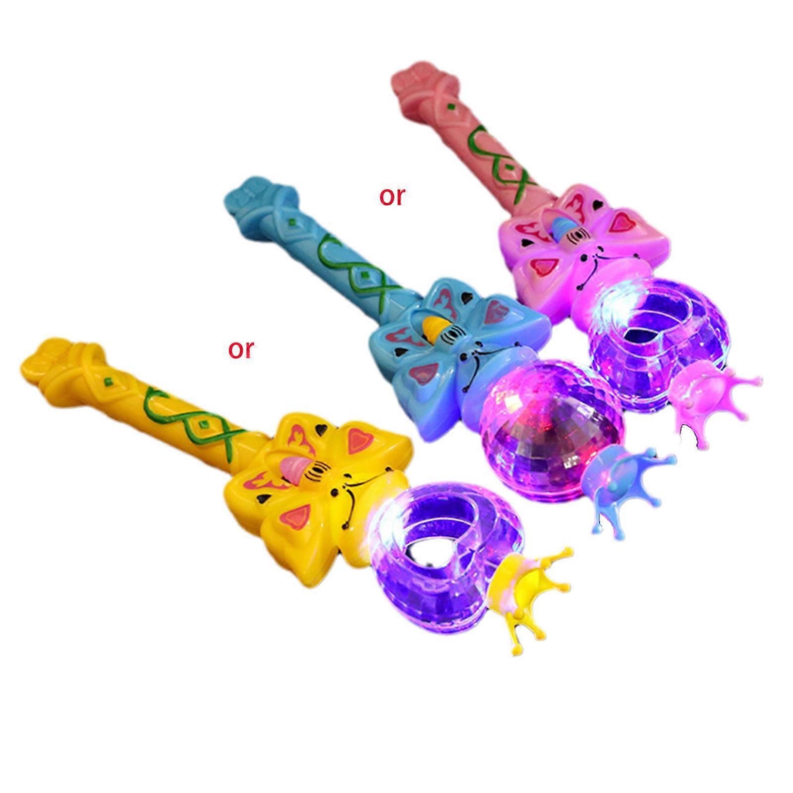 Concert Light Stick Flashing Star Glow Stick Magic Projection with Crown