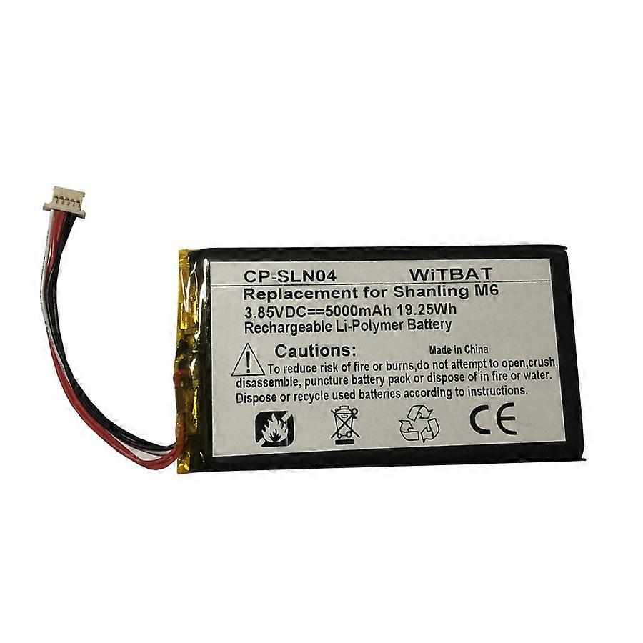 Already tested Applicable To Shanling M6 Music Player Battery