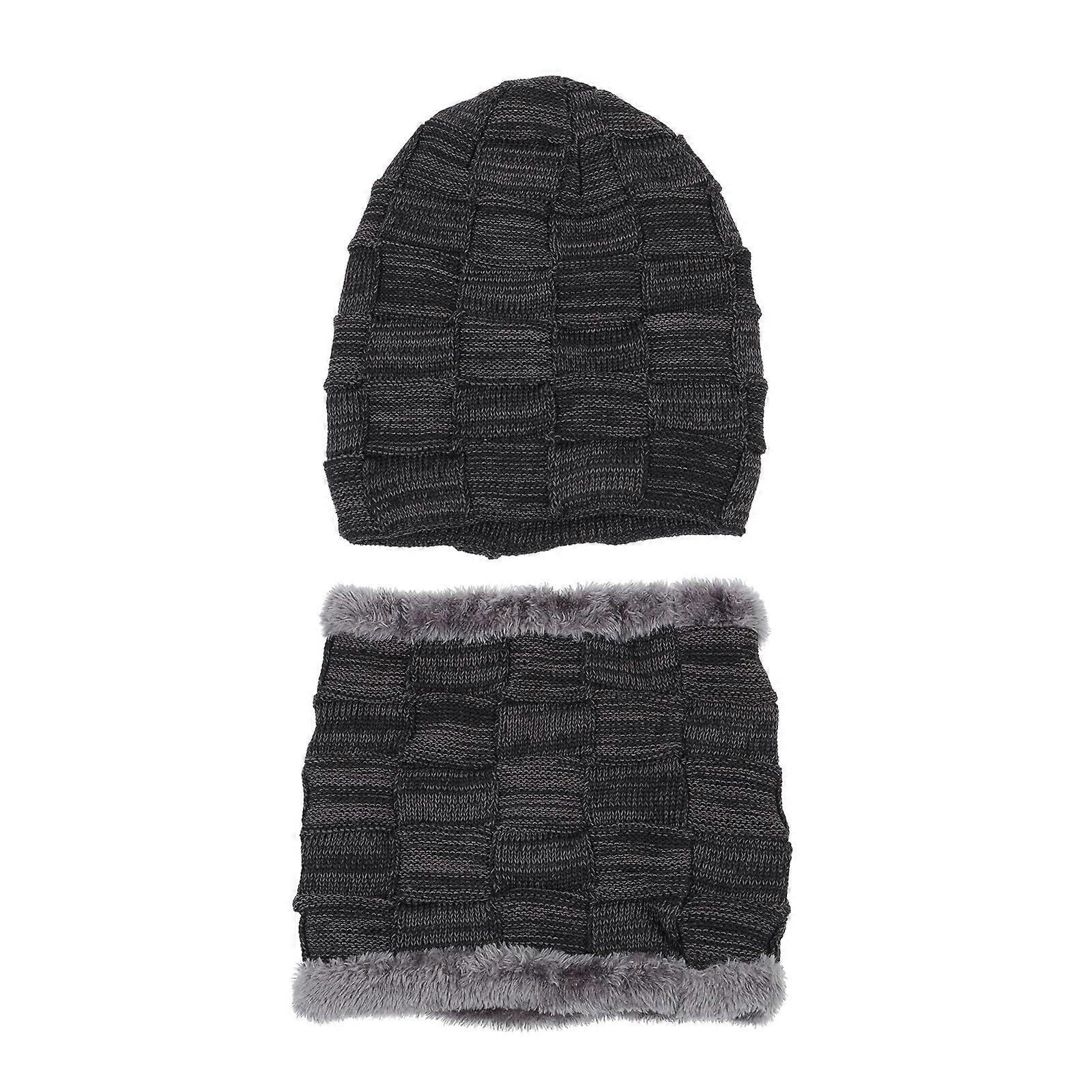 1 Set Outdoor Warm-keeping Hat Winter Head Ornament Winter Neckerchief
