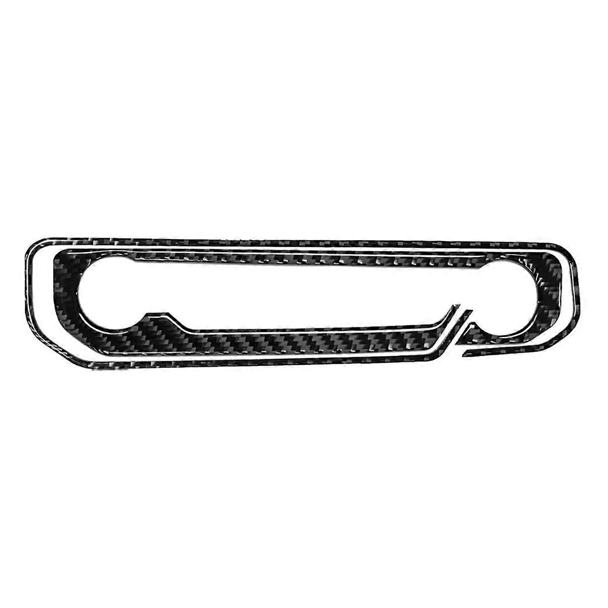 Carbon Fiber Sticker For GT 2024 2025 Car Central Control Star Button Cover Trim Interior Accessori