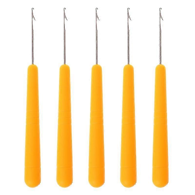 5pcs Crochet Hook For Latch Lock Needle Rug Making Knitting Interlock Diy Craft