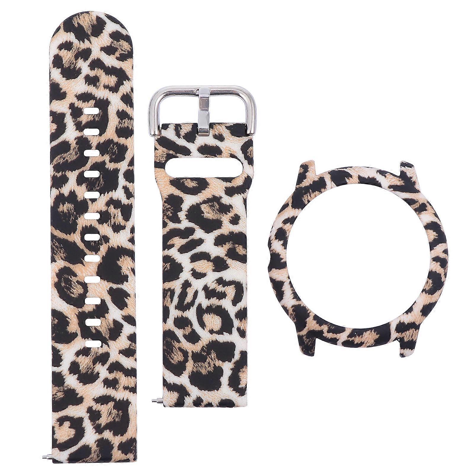 1 Set of Printing Watch Strap Protective Watch Shell Compatible for LS05