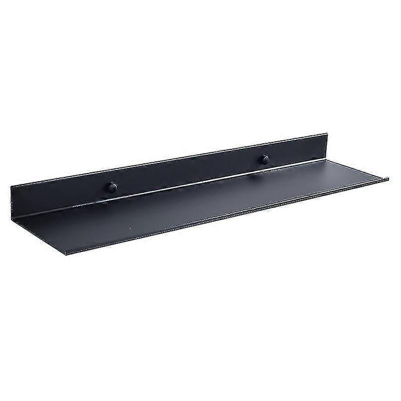 Bathroom Rectangular Shelf Mirror Front Rack Space Aluminum Matte Bathroom Storage Rack