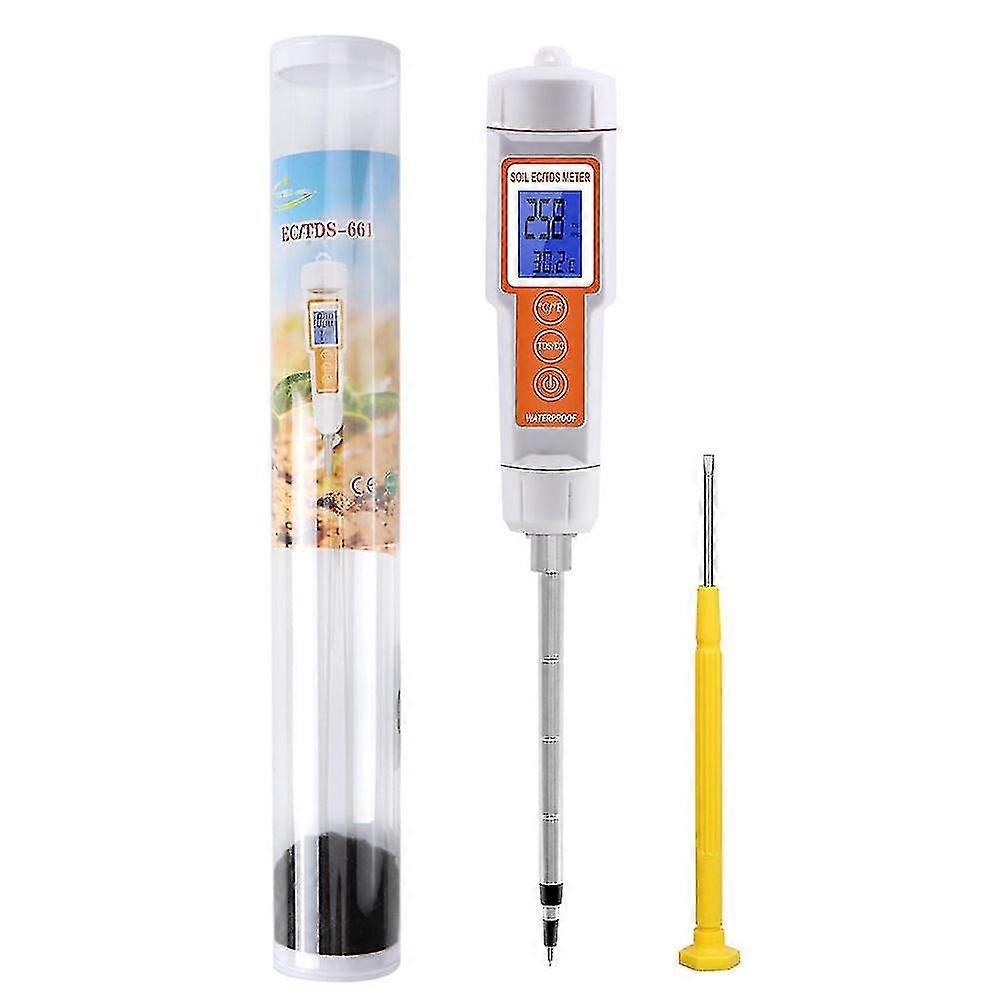 Naiwang Digital Soil Meter High Precision Tds/ec/temperature Soil Meter Plant Crop Soil Quality Tester For Agriculture Garden Farm