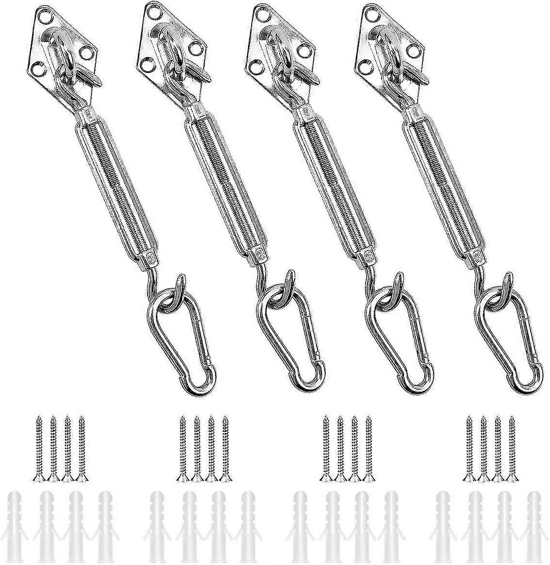 Shade Sail Hardware Kit Stainless Steel Rust Resistant Outdoor Patio Rectangular/square Shade Sail Mount