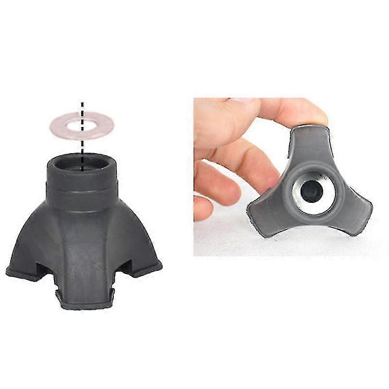 Self Standing Walking Stick End Statief Cane Tip Rubber Antislip End Bottom