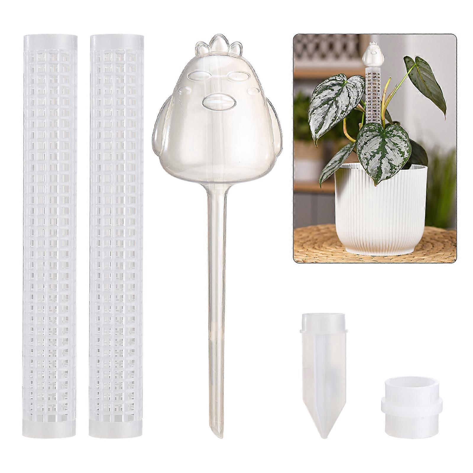 Plant Climbing Column Plastic Moss Pole Garden For Houseplants And Supports White 61 Cm Lawn Yard Indoor Climbers