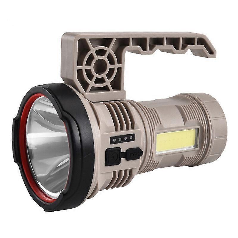 Outdoor Lighting Multi-function Hand Light Type-c Rechargeable Removable Portable Flashlight