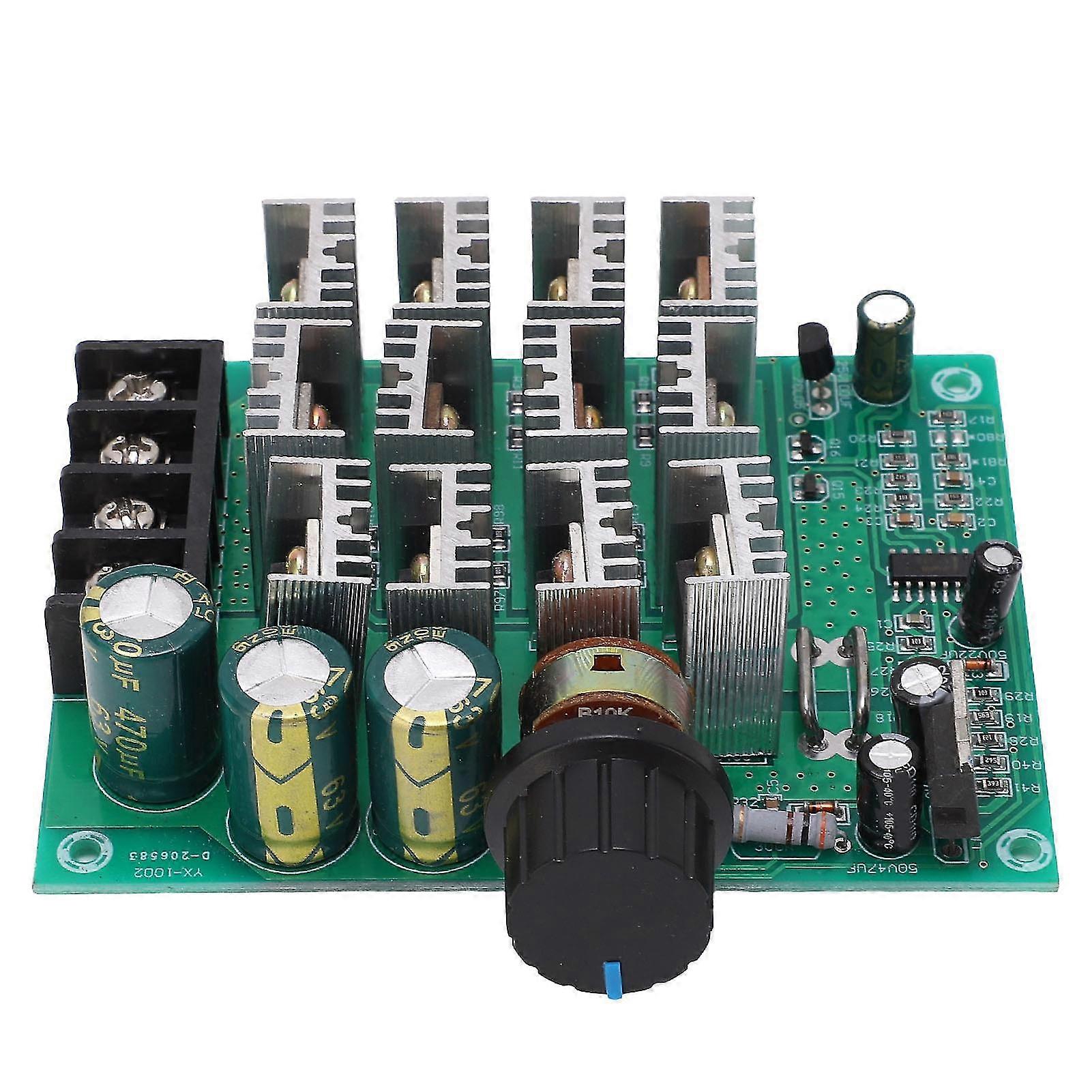 60A DC 24V Motor Speed Controller PWM Regulator with Under Voltage Protection