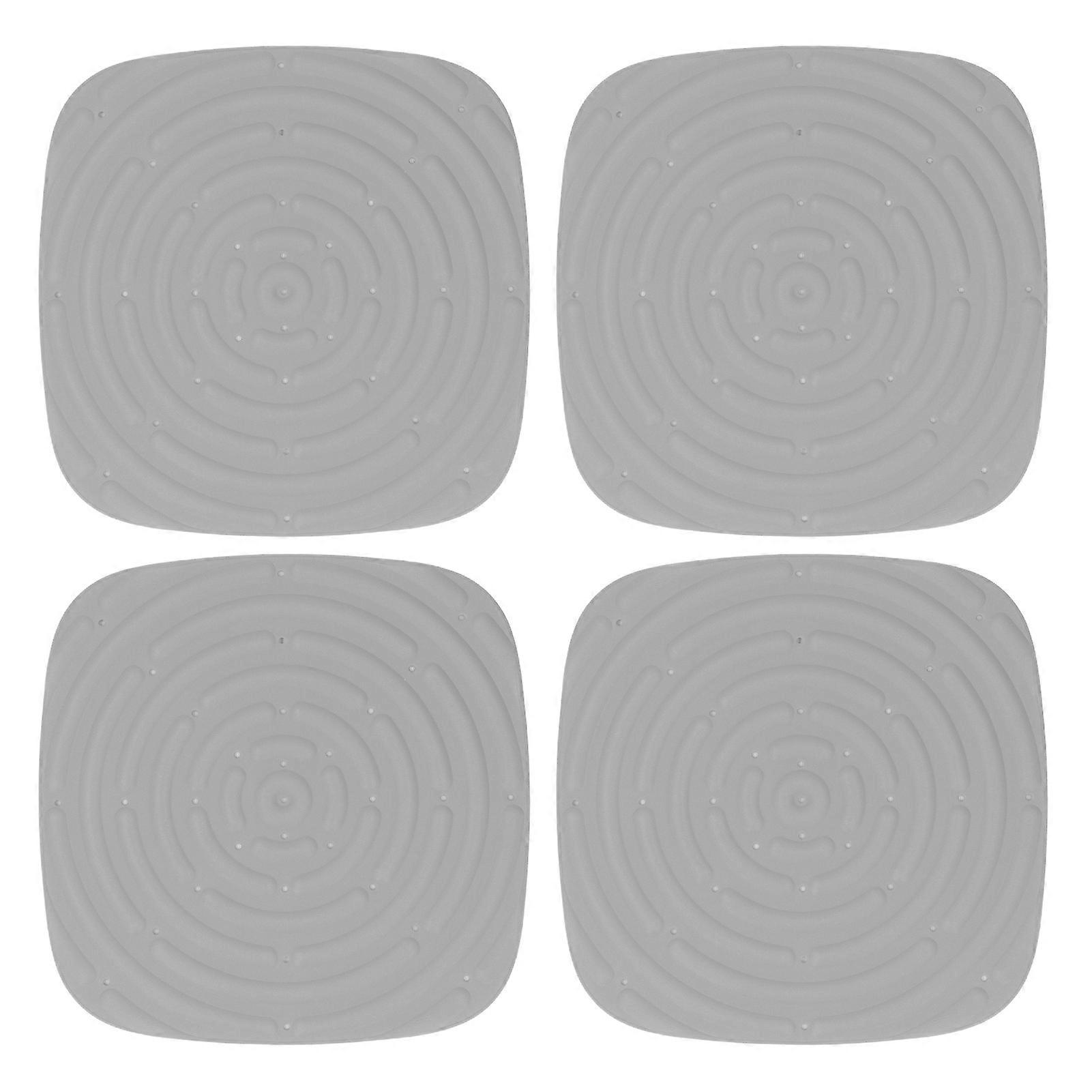 4pcs Grey Chicken Nest Mat Washable Chicken Nesting Pads Nesting Box Pads for Laying Eggs