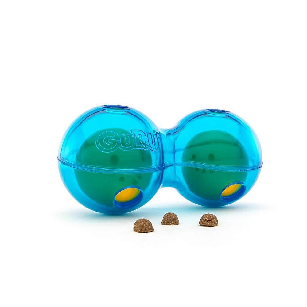 Guru GURU Duo-Ball Treat Dispenser 狗玩具,各 1 个/中号