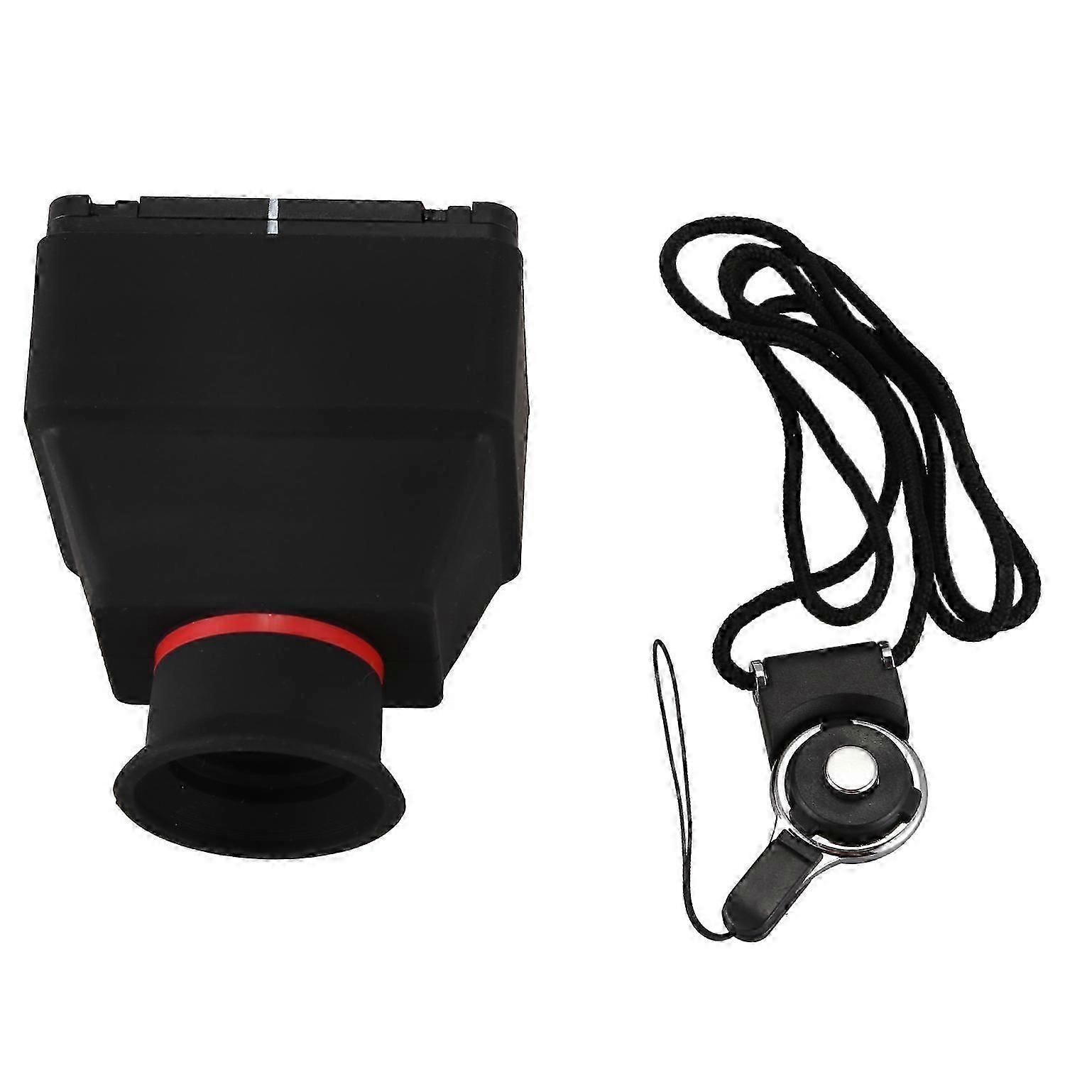 Lcd Viewfinder 3.2 Inch 3X Loupe Magnifying Eyecup suitable for Universal 3.2Inch Screen Dslr Camera Rubber