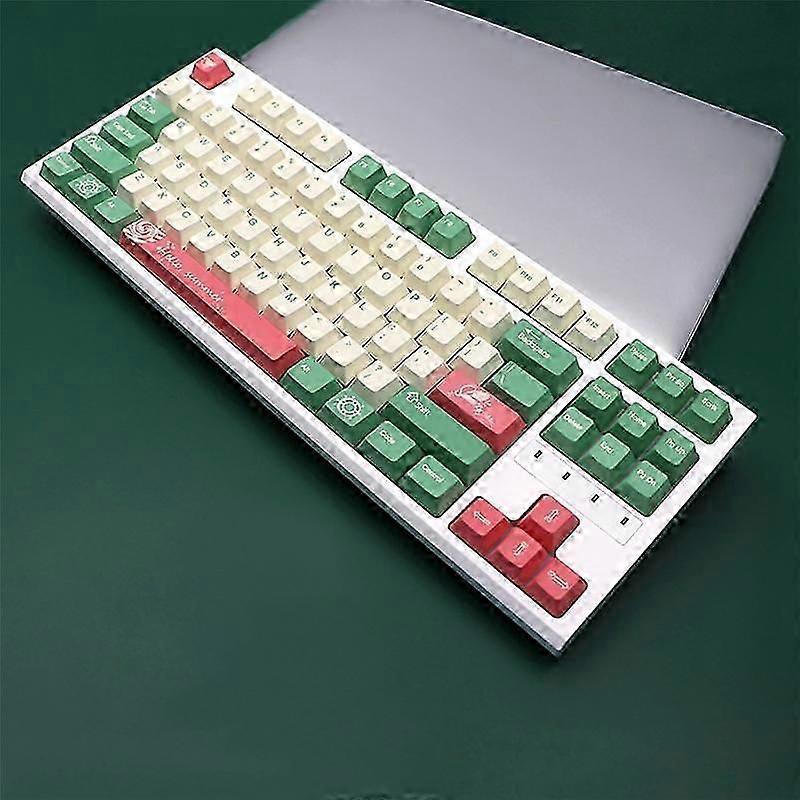 Pbt Keycaps 136 Keys Xda Profile Sweet Early Summer Keycap For Rk61/gk61/rk68 Cherry Mechanical Key