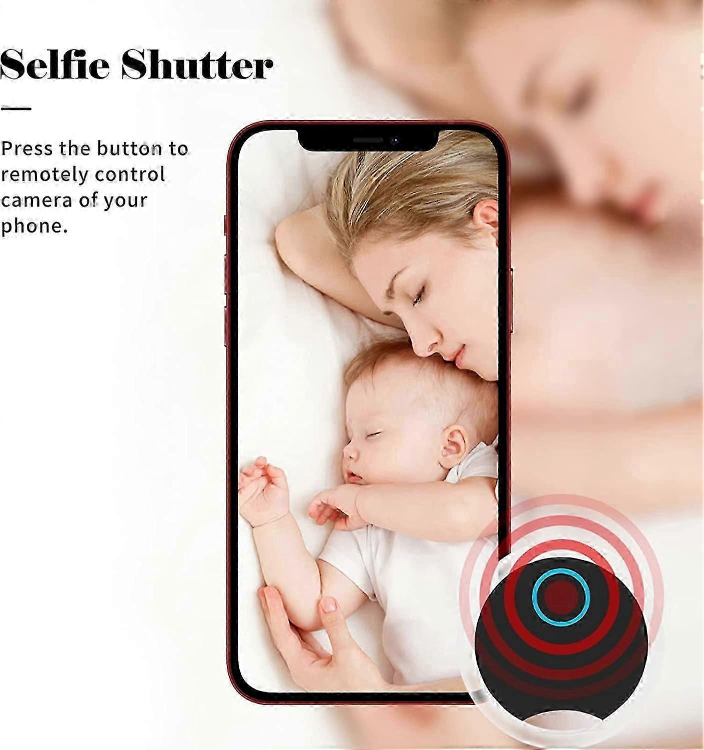 Wireless Pet Tracker Keys Bags Wallets APP Control ,Compatible with iOS/Android Phones,Pink