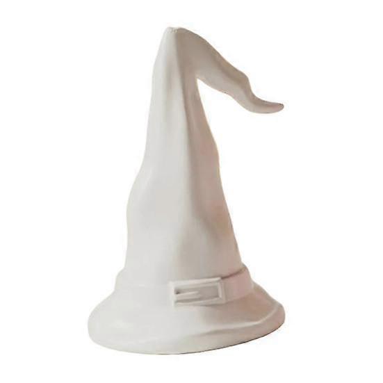 Halloween Witch Hat Incense Burner Long Pointy Wizard Hat Resin Incense Cone Holder Party Desktop Decoration Ornament Holiday Gift