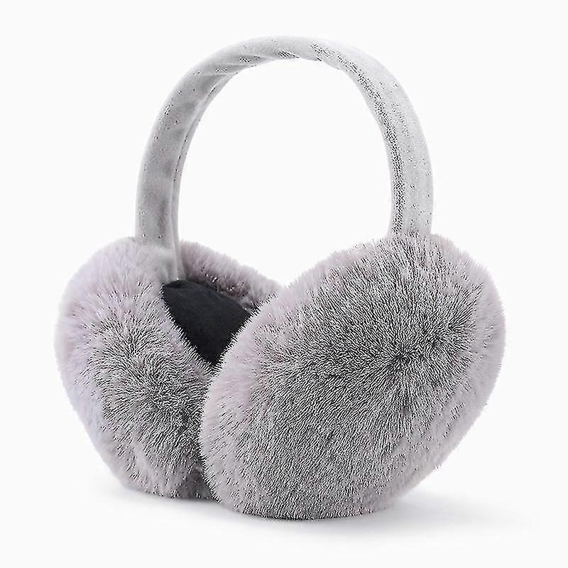 Soft Plush Earmuffs Detachable Winter Earflap Warmers Ear Muffs