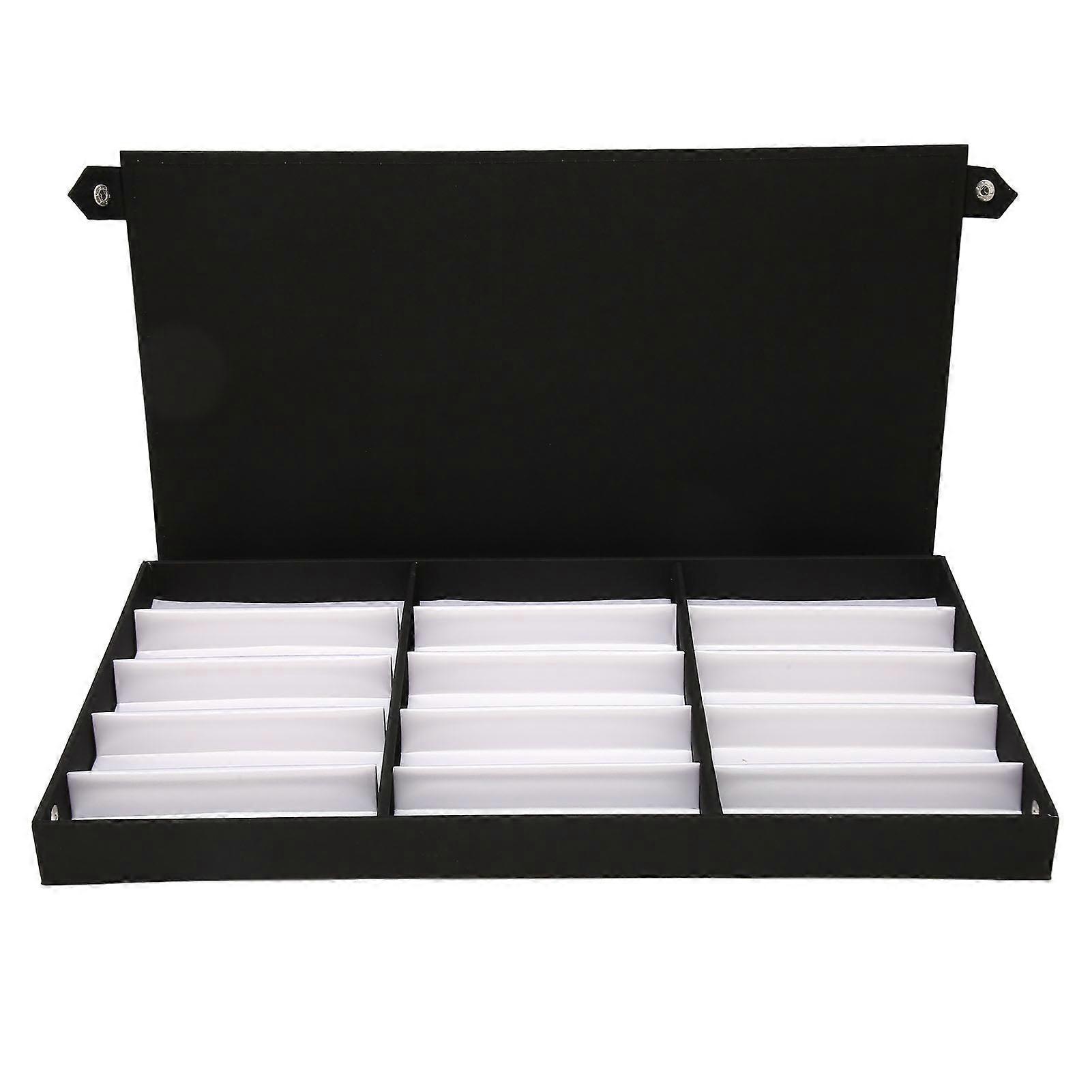Sonnenbrillen-Organizer-Etui mit 15 Gittern für Schmuck oder Brillen