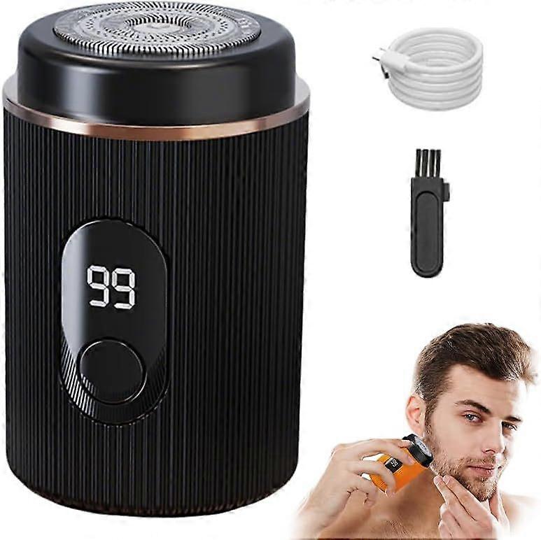 Mini Electric Shaver Men Portable Beard Trimmer Rechargeable Razor 2025
