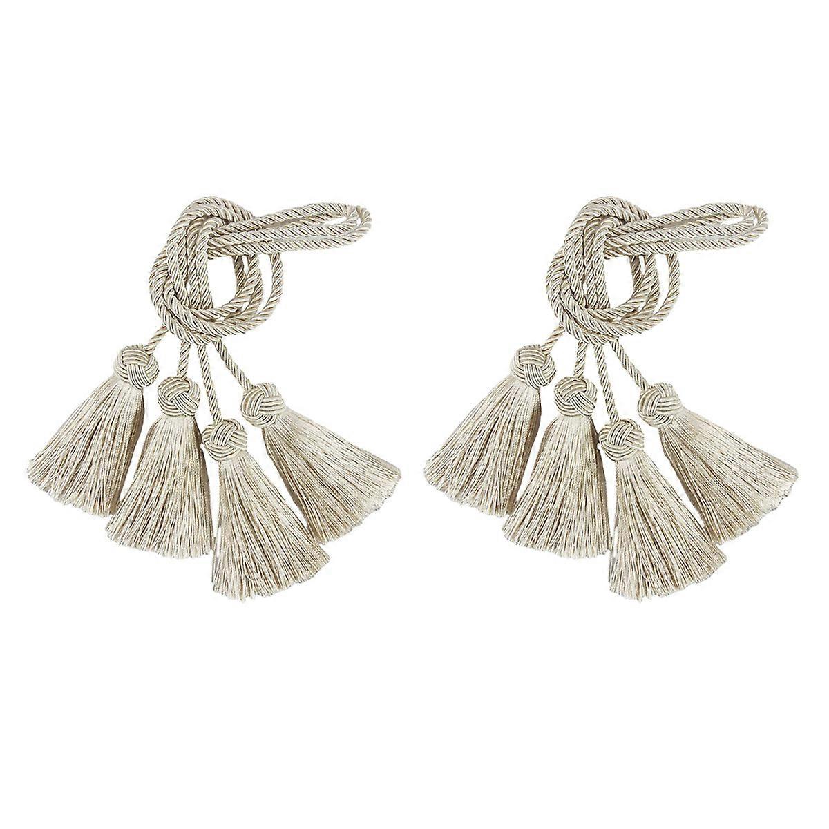 Handmade Curtain Tiebacks, Tassel Tiebacks