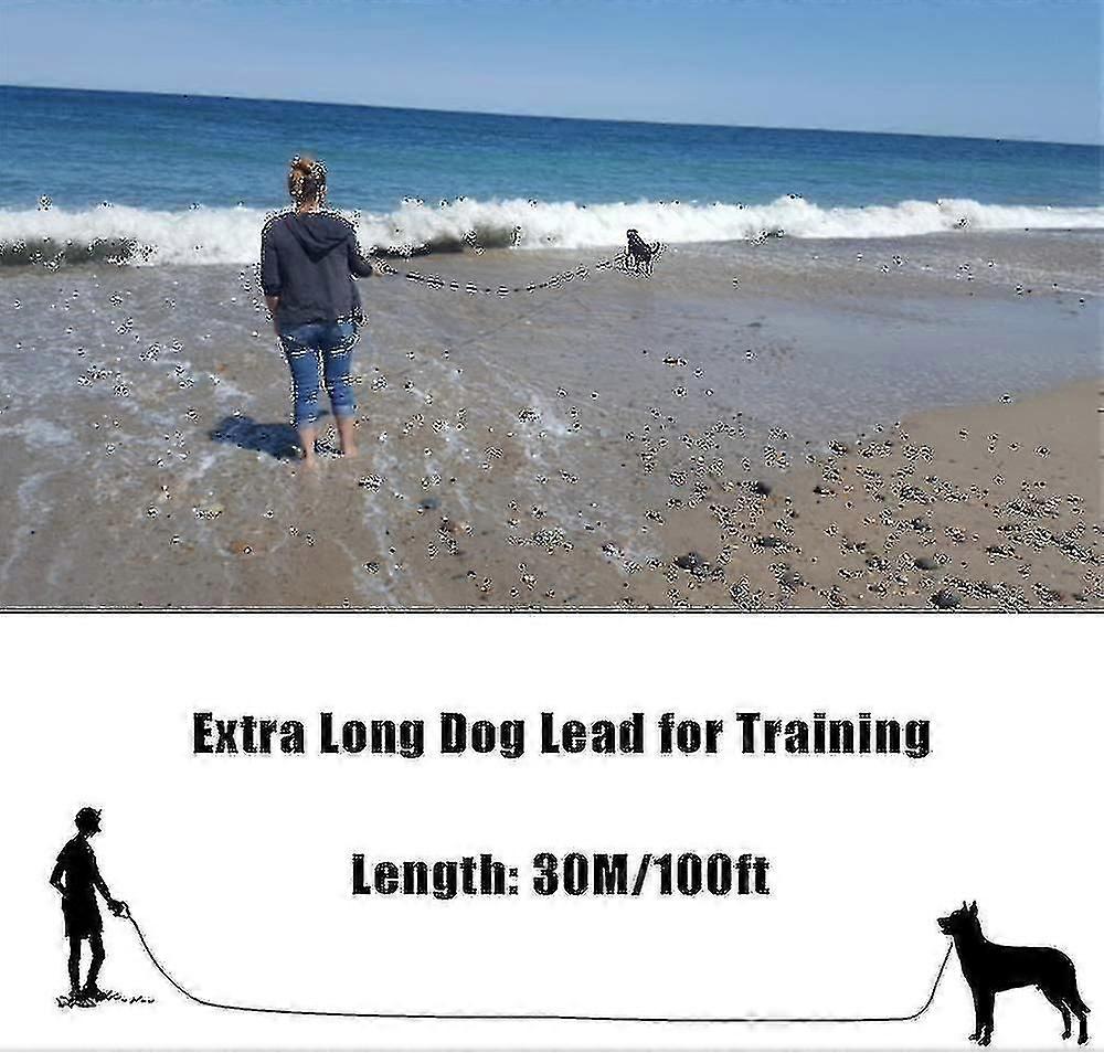 Köpek Eğitim Kurşun 30m Uzun Köpek Kurşun Ekstra Uzun Çizgi Köpek Kurşun 30m Uzun Köpek-yuyu
