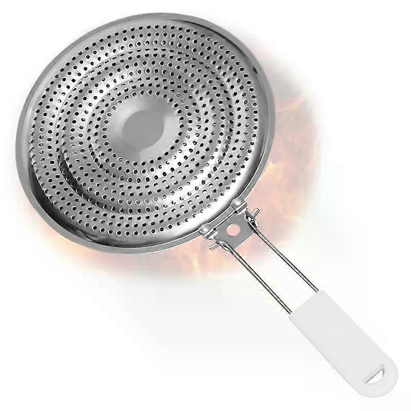 20.3cm Stainless Steel Heat Diffuser for Gas Hob Only