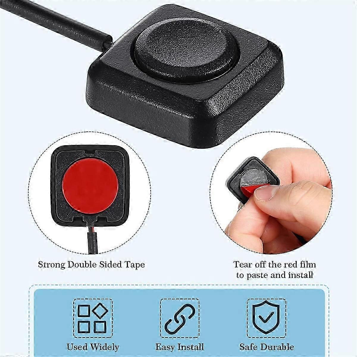 Fantastic 4 Pcs Momentary Switch Momentary Push Button ON Off Switch ...