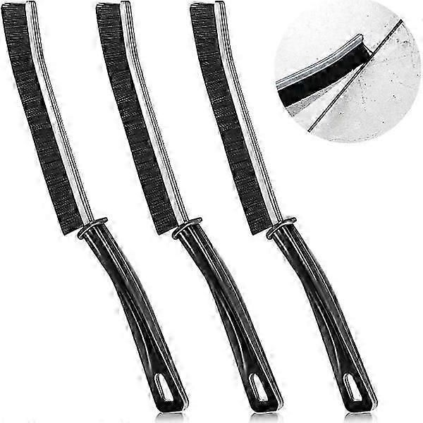 3 pcs Multifunctional joint brush for scrubbing tile joints
