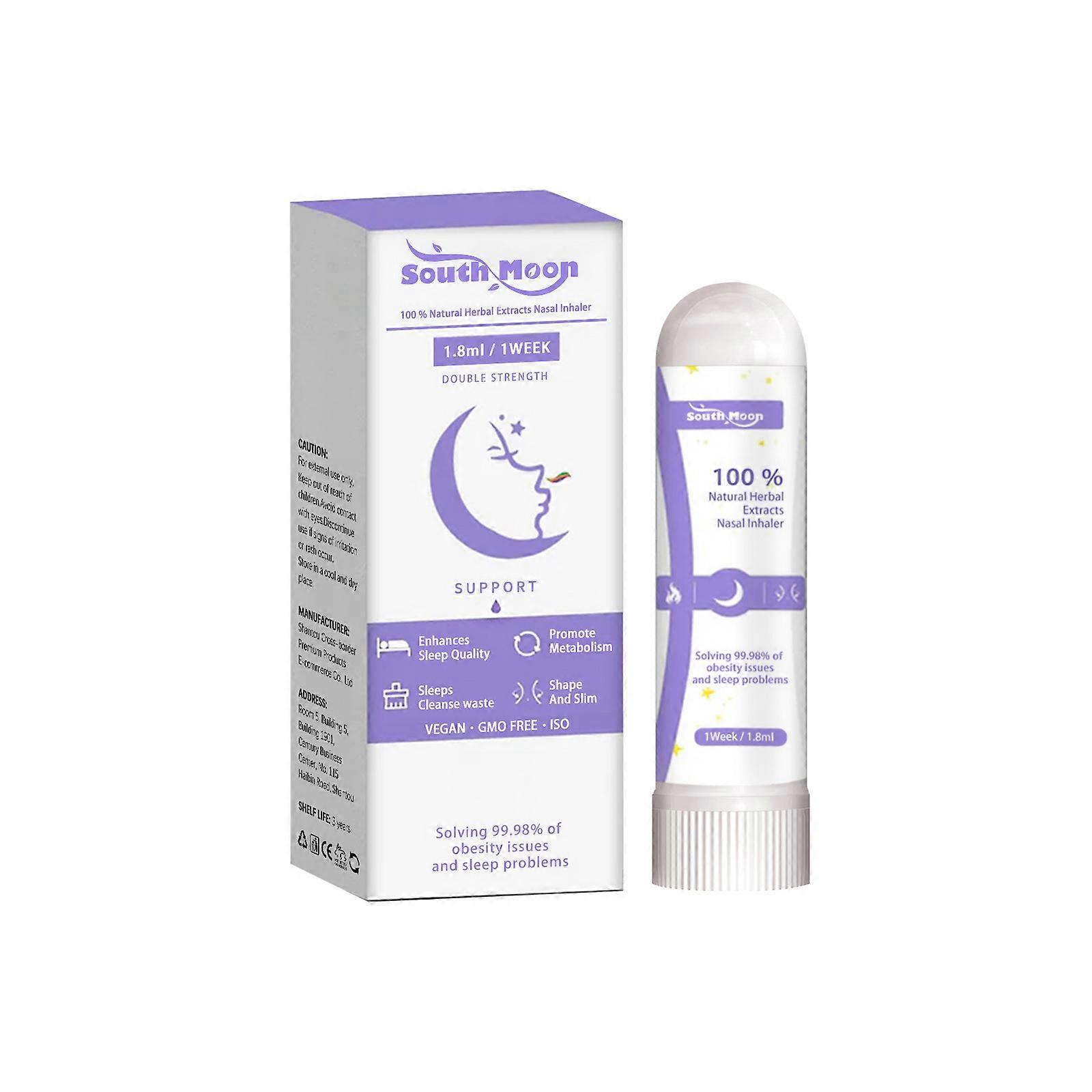 Inalatore nasale dimagrante per il sonno, essenza di erbe, inalatore nasale nutriente e dimagrante per il sonno 1,8 ml
