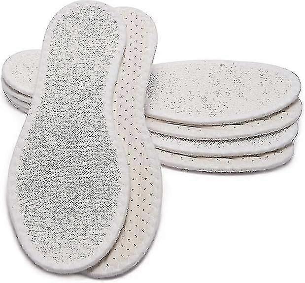 26cm 3 Pairs Of Sponge Barefoot Insoles With Latex Cushioning, Insoles Against Unpleasant Odor And Bacteria SXQ