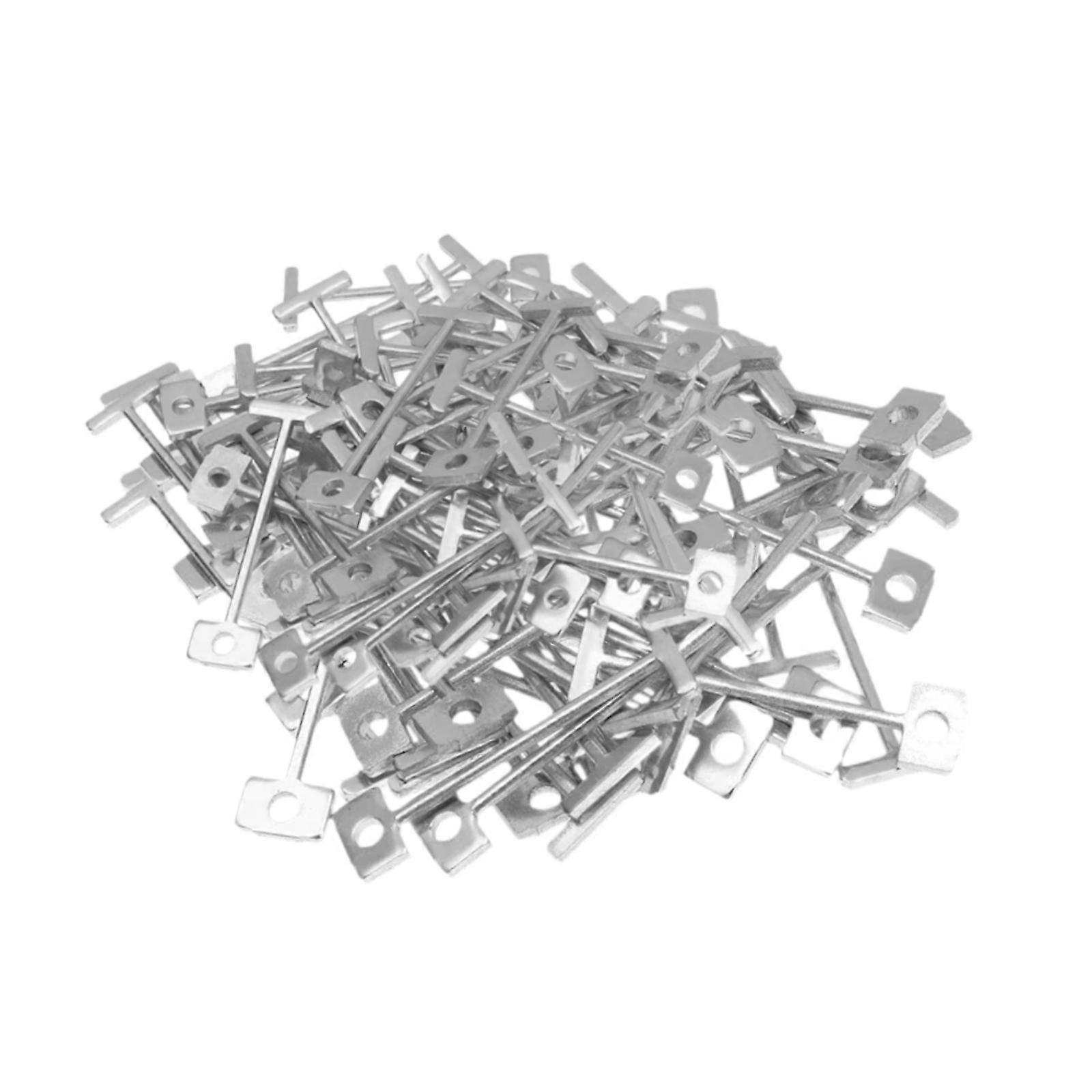 100Pcs Floor Wall Replace Steel Needle Nails, Replaceable Pin, Tile Leveler