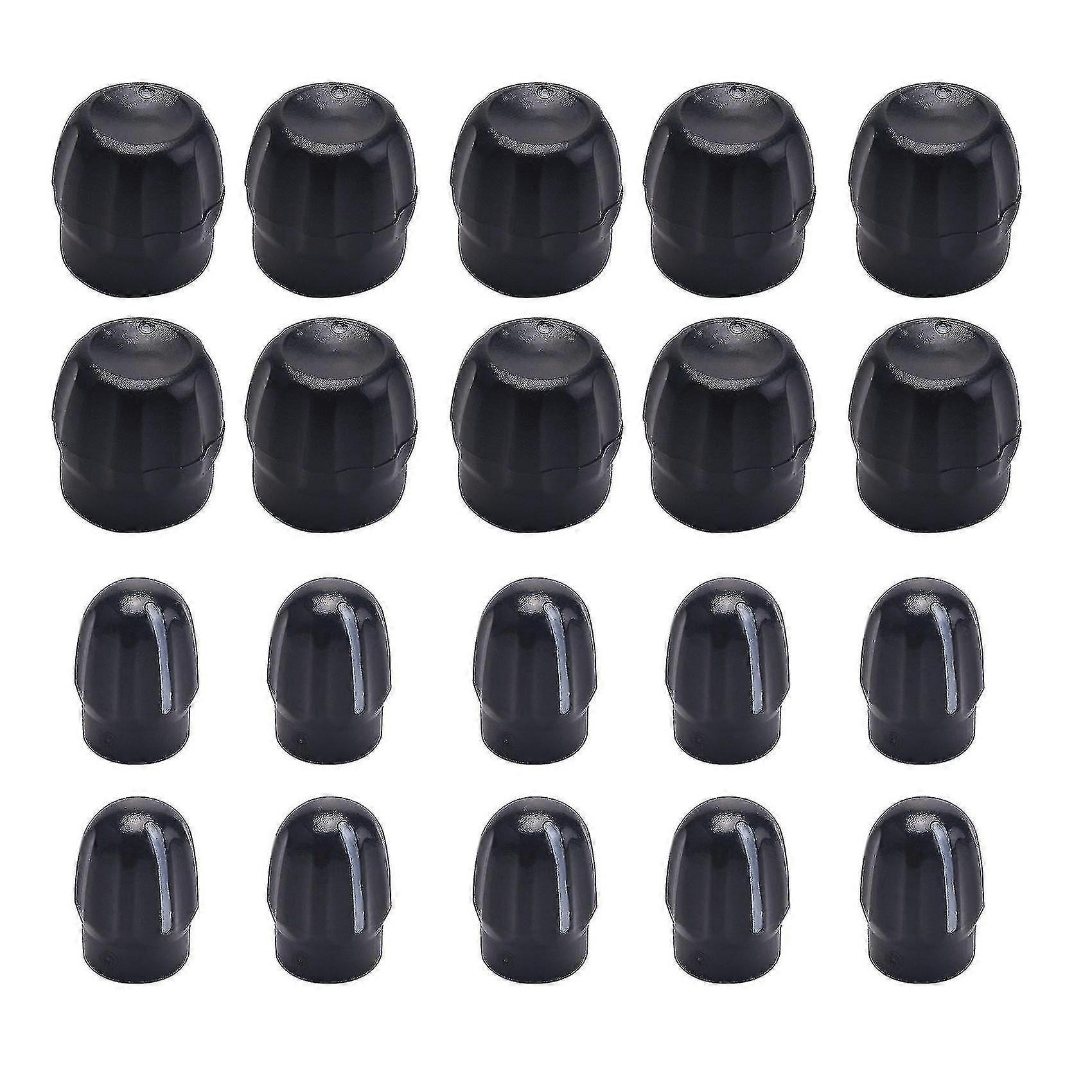 10pairs Volume Knob + Channel Selector Knob For Motorola Two Way Radio Cp040 Ep350 Gp328 Ep450 Pro5-YUHAO