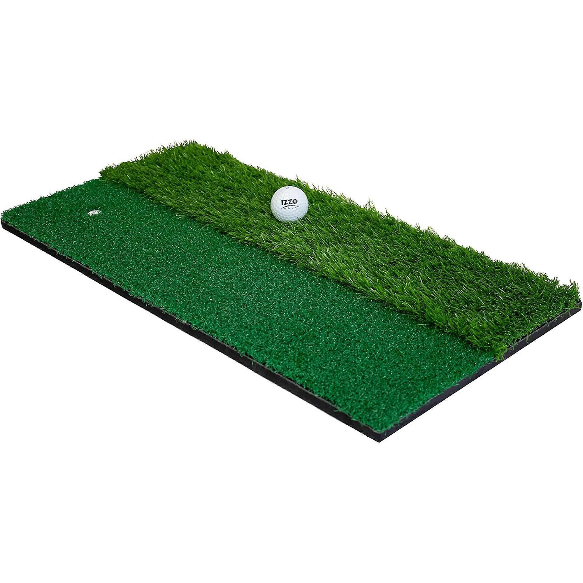 Izzo Golf Dual-Turf 1' x 2' Hitting Mat