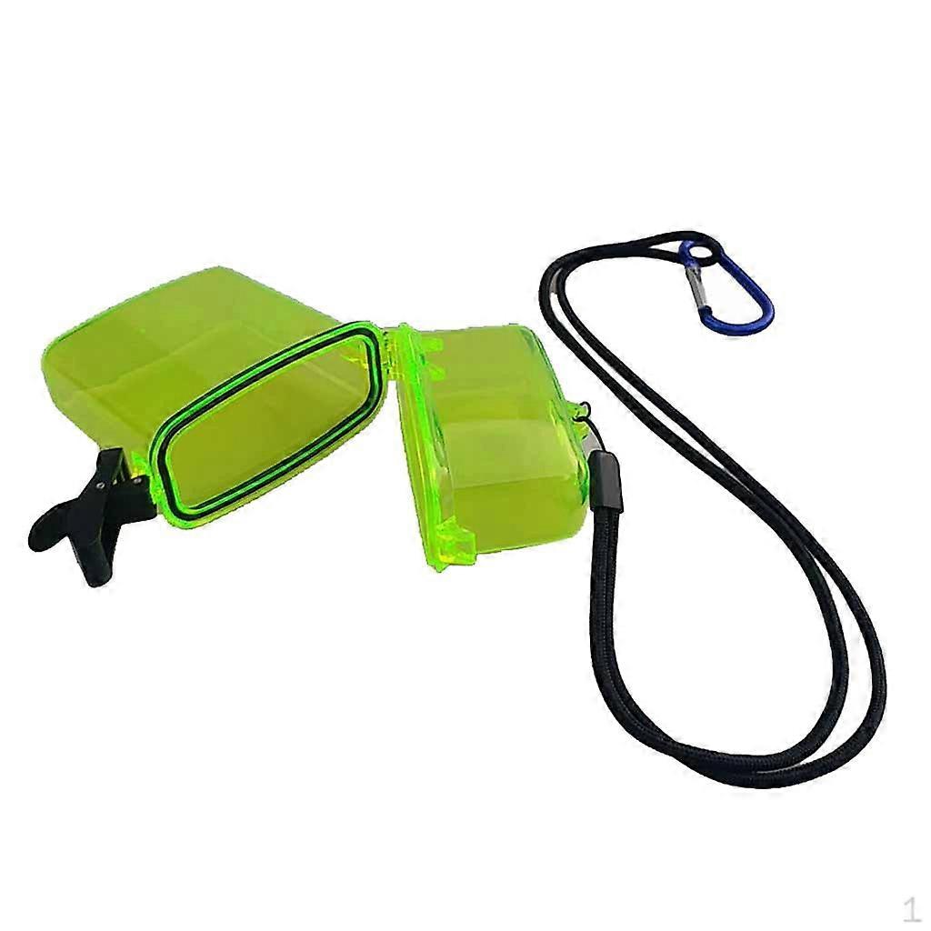 1pc Waterproof Plastic Snorkeling Dry Container For Boating Fishing Sailing