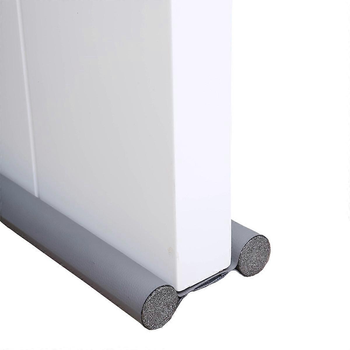 Door Bottom Sealing Strip, Waterproof Sound Proof Noise Reduction for Dormitory Home, High Quality Material Adjustable Sound Insulation, 96Cm