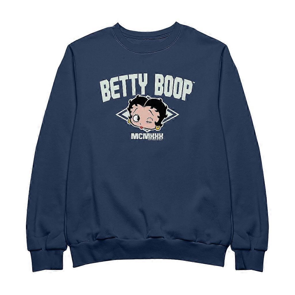 Betty Boop MCMXXX Varsity Style Women's Sweatshirt