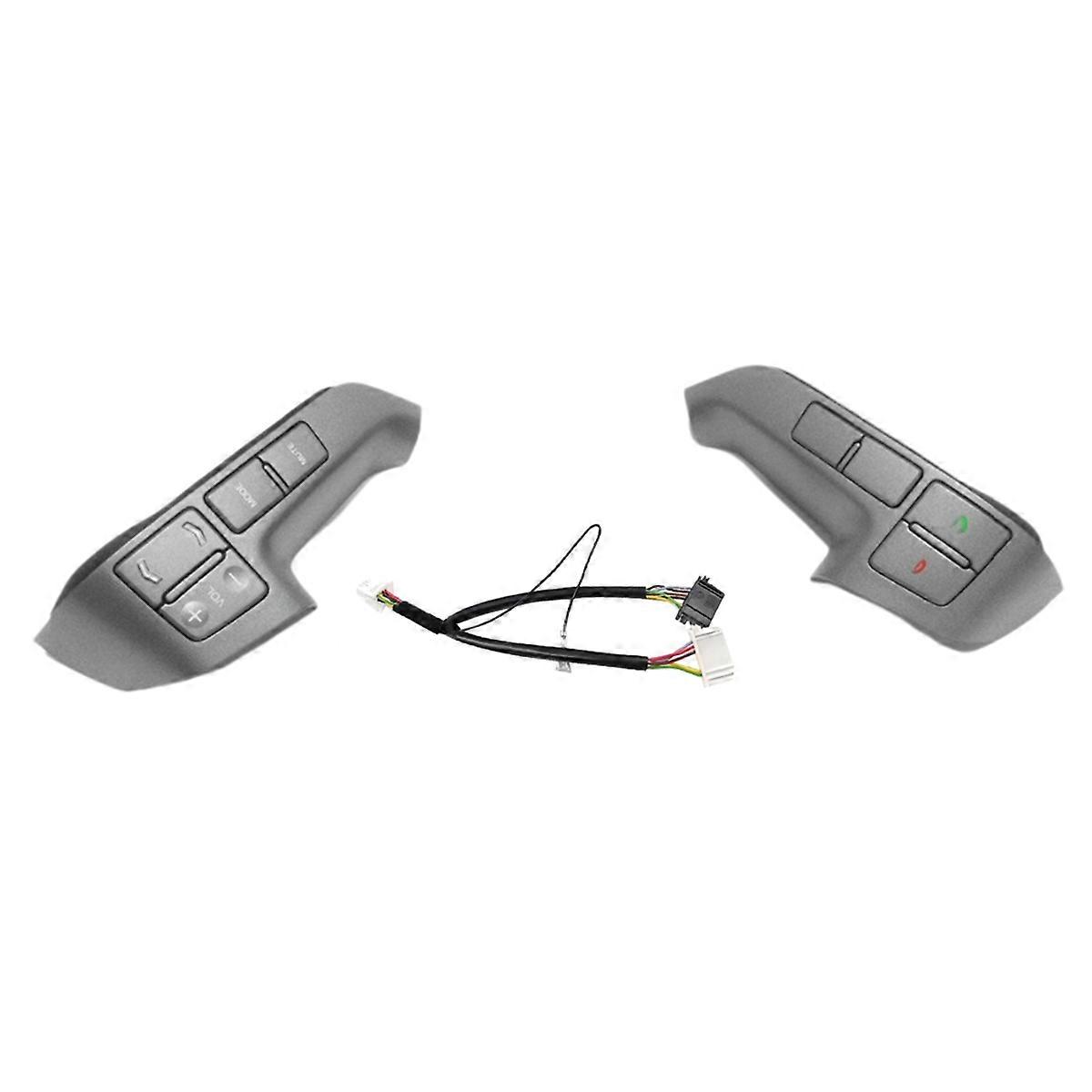 1Pair Steering Wheel Switch Volume MODE Phone Button with Wire