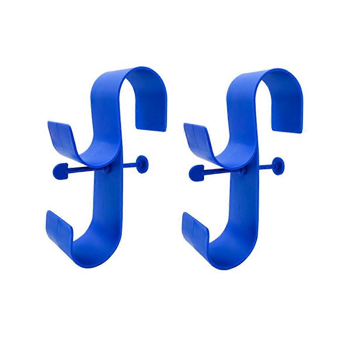 2PCS Above Ground Pool Pole Hanger Adjustable Telescopic Pool