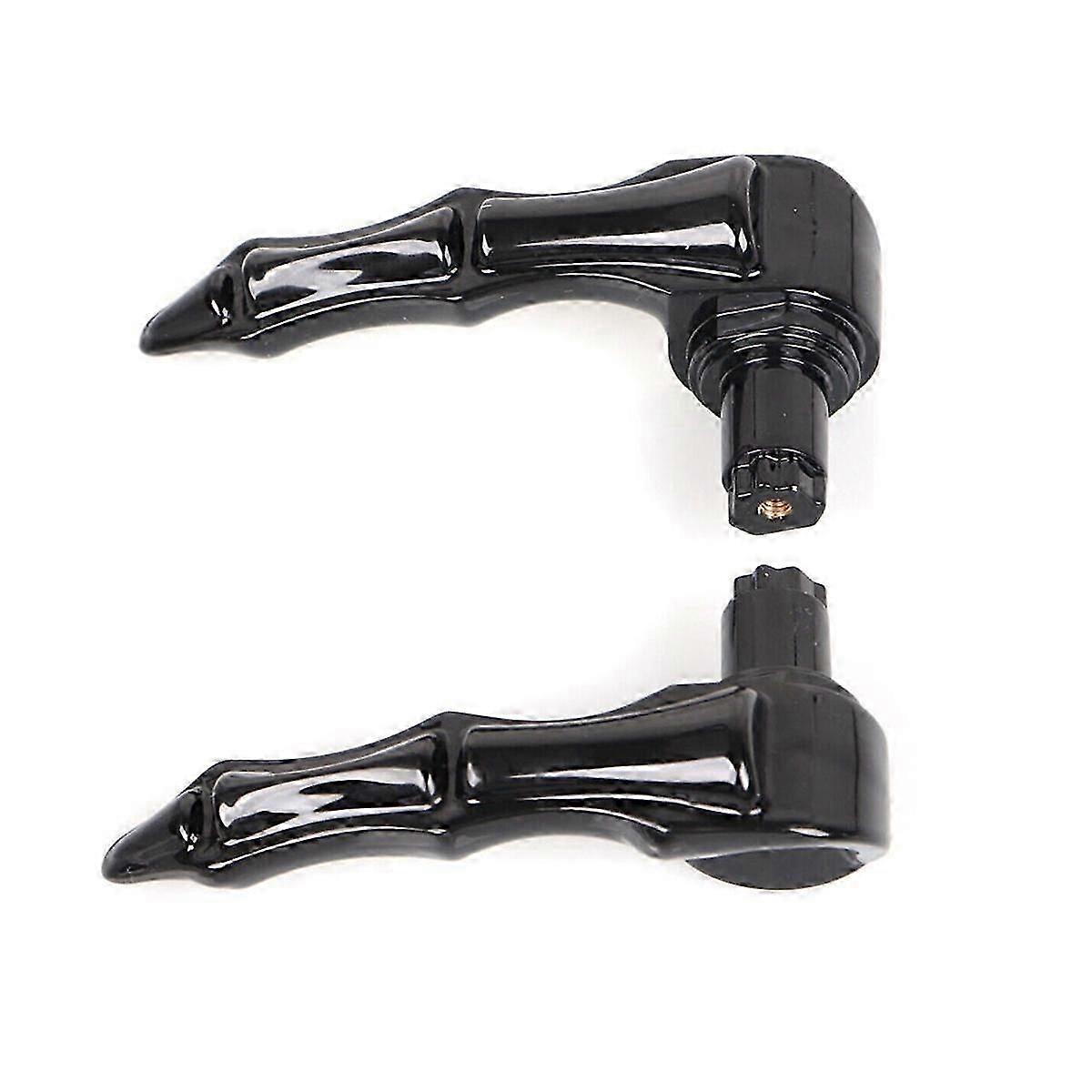 Saddlebag Skull Fingers Latch Handles Lever Lid Lifter suitable for Touring 2014Up
