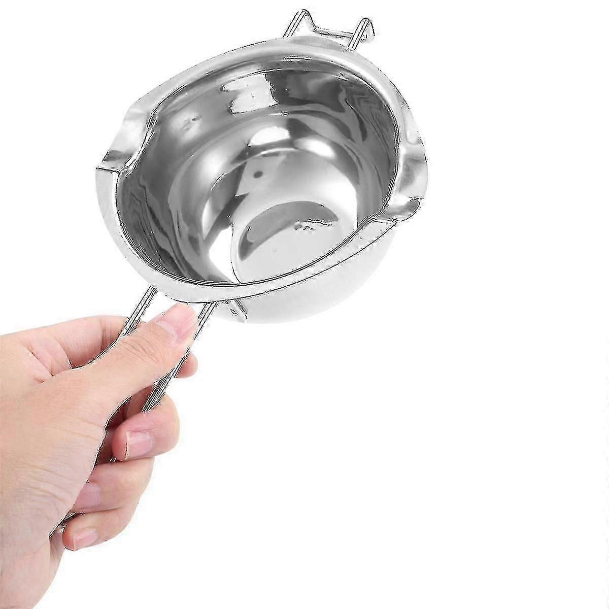 Double Boiler Stainless Steel - Chocolate Pot, Dipping Tool, Melting Bowl for Chocolate Making
