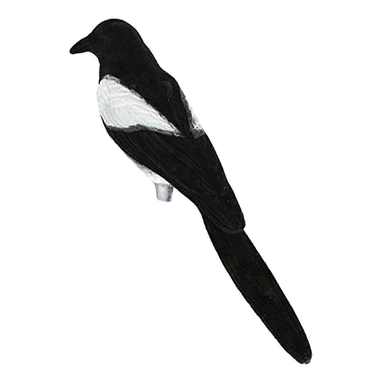 Schwarze Elster Köder Jagd Köder Falle Schädlingsbekämpfung Garten Scheuche Vogelscheuche