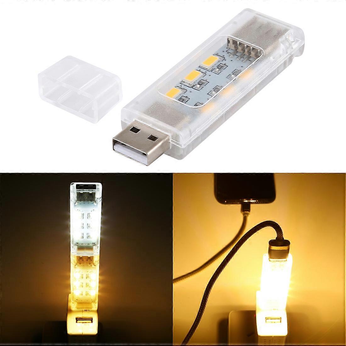 12 LEDs Double Sided Stackable USB Light
