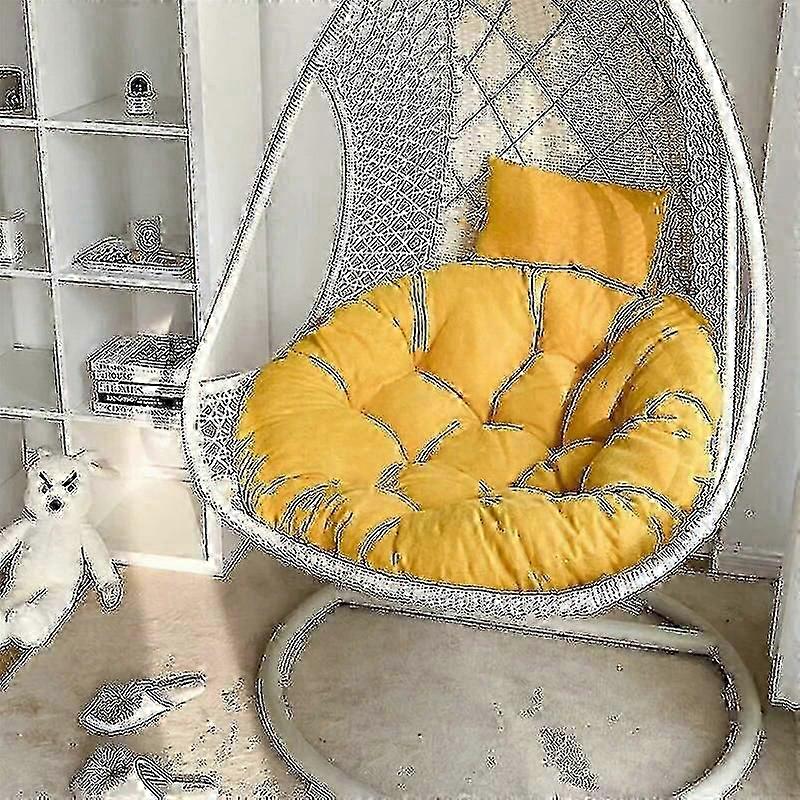 Balcony Office Garden Rocking Chair Rattan Chairs Cushions Swing Hanging Basket Chair Cushion Egg Chair Hammock Cushion