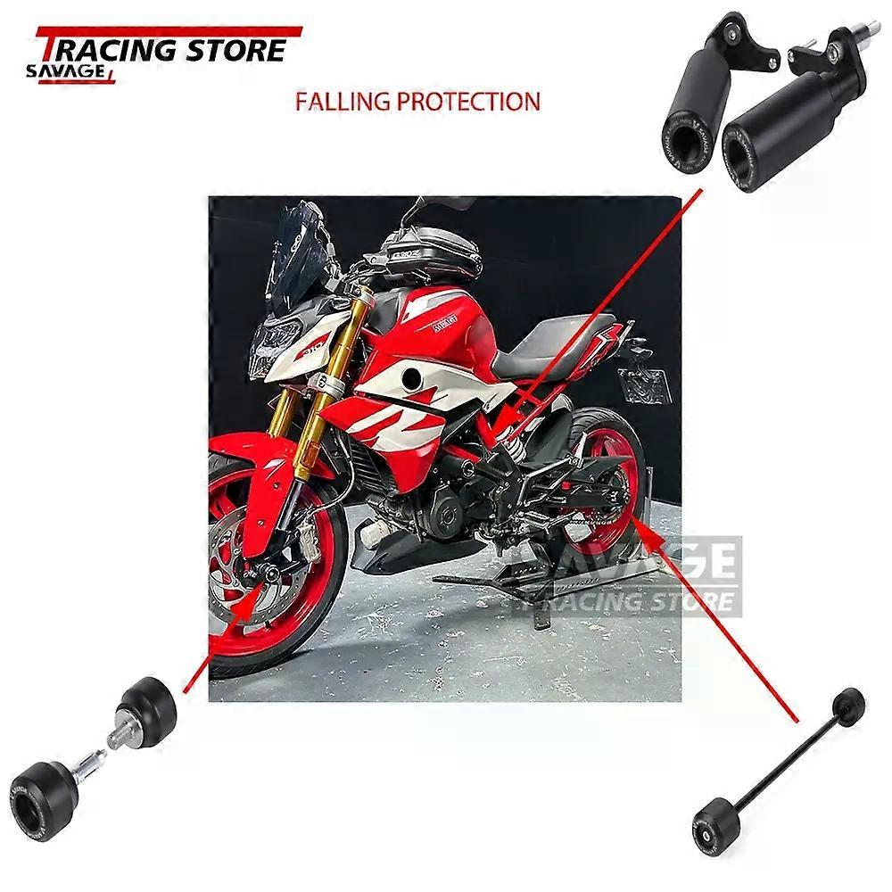 Applies to Motorycle Wheel Axle Spindle Swingarm Slider Frame Sliders Guard Crash Protector For BMW G310R G310 R G 310R Falling Protection