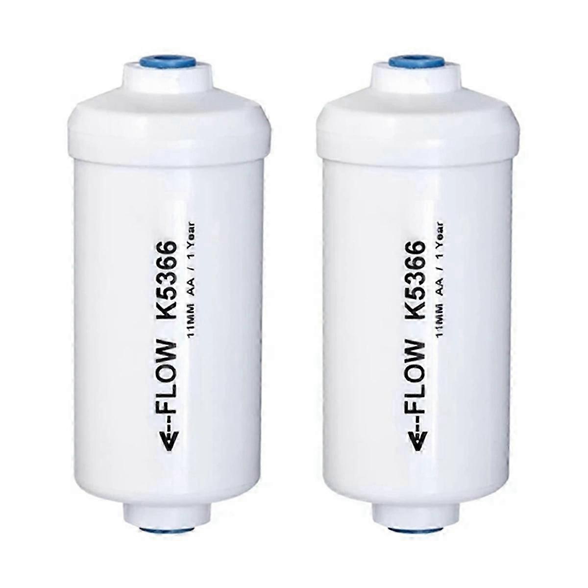 2 st fluorvattenfilter K5366 för gravitationsvattenfiltreringssystem